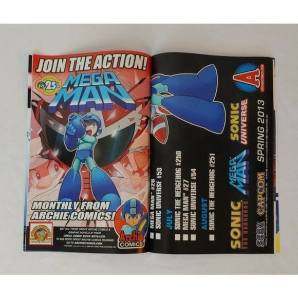 Sonic The Hedgehog SPECIAL FREE COMIC BOOK DAY Worlds Collide Hero 2013 Edition - Picture 9 of 9